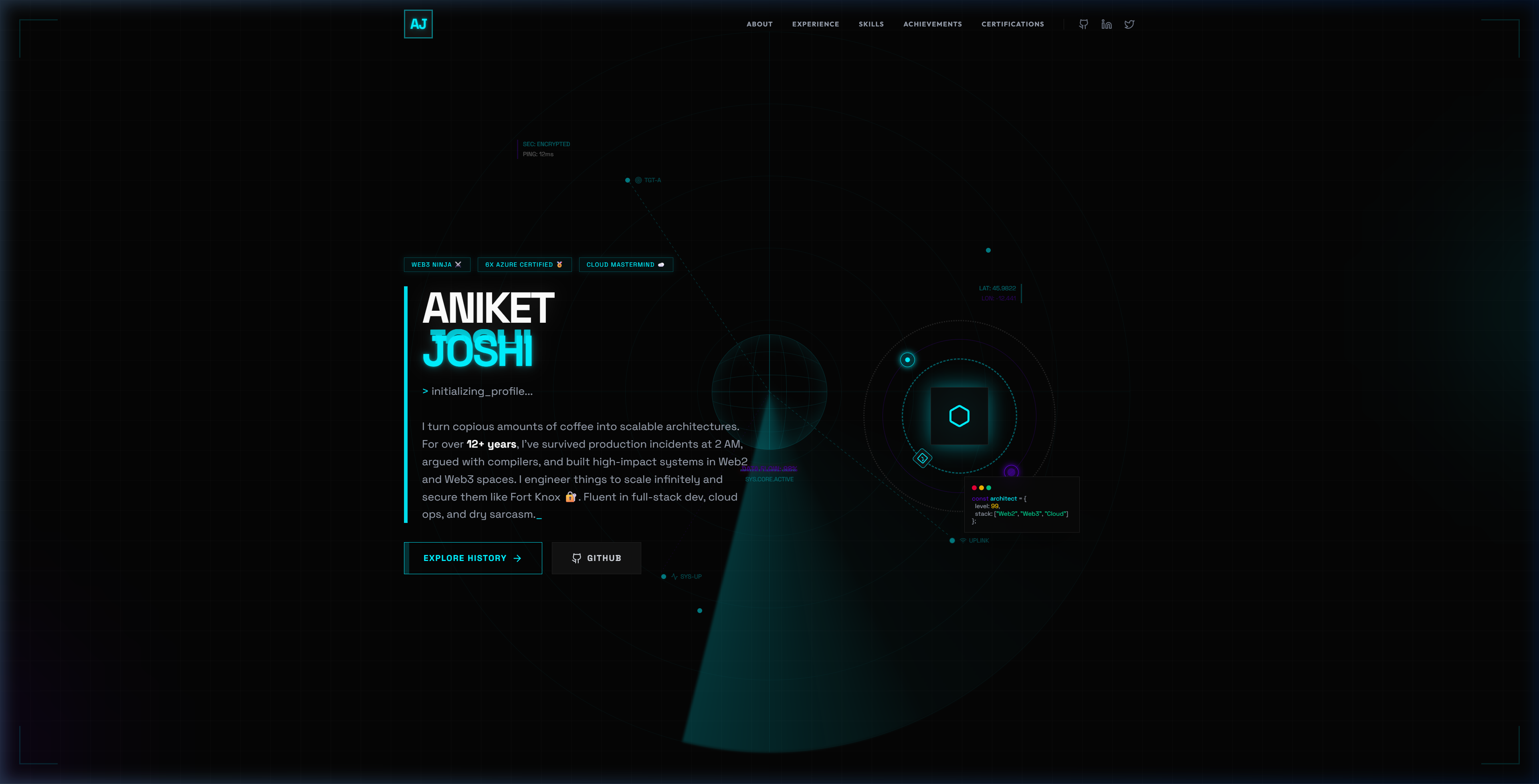 Aniket Joshi | Senior Technical Architect & Web3 Ninja